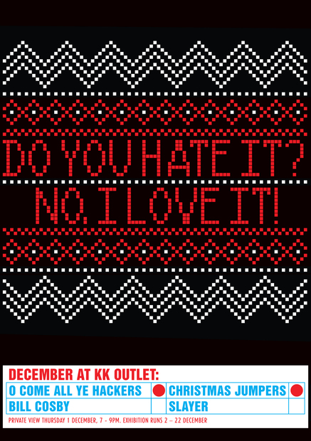 Andrew Salomone’s Bad Christmas Sweater Exhibit in London